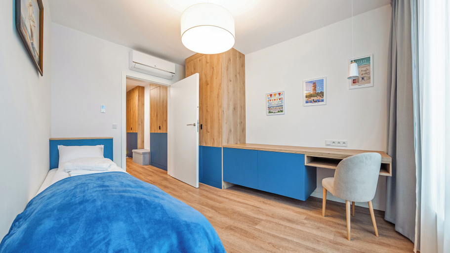 Bedroom 2, Apartamenty Sun & Snow Jantaris, Koszalin