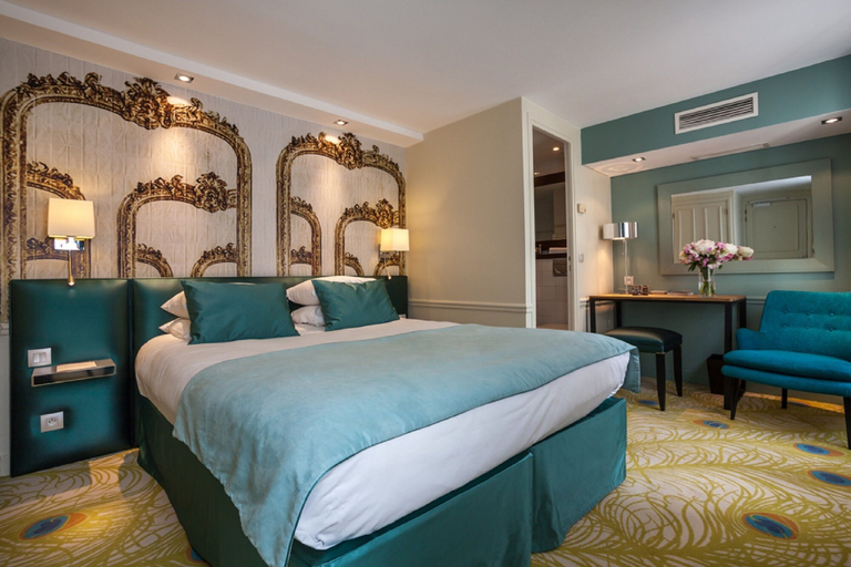 Bedroom 4, Hotel Le Clos Medicis, Paris