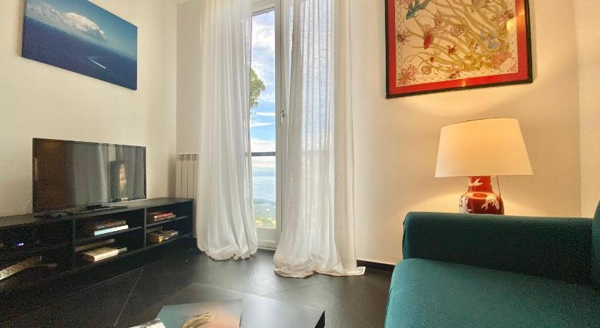 Bedroom 3, CASAVIVA - Bilo with SeaView and parking in Camogli, Genova