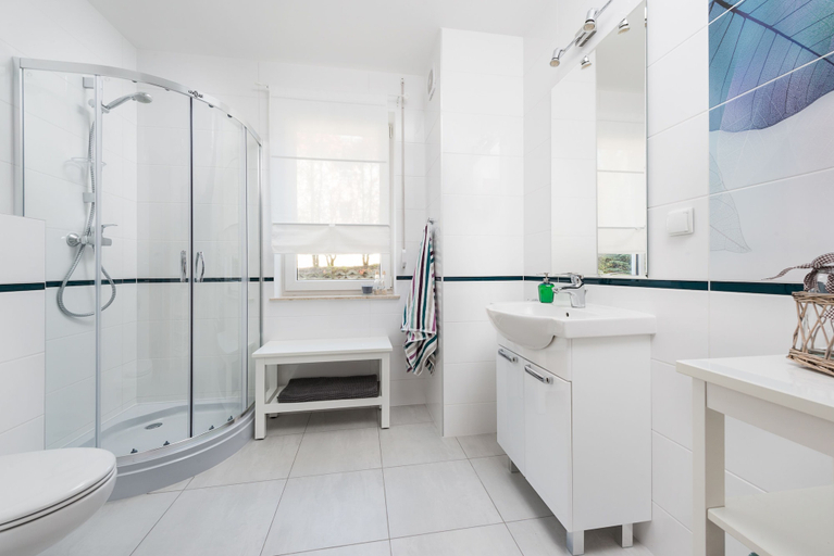 Bathroom 4, Apartinfo Apartments - Blue Side Family, Gdańsk City