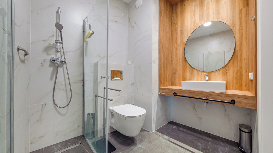 Bathroom, Apartamenty Sun & Snow Jantaris, Koszalin