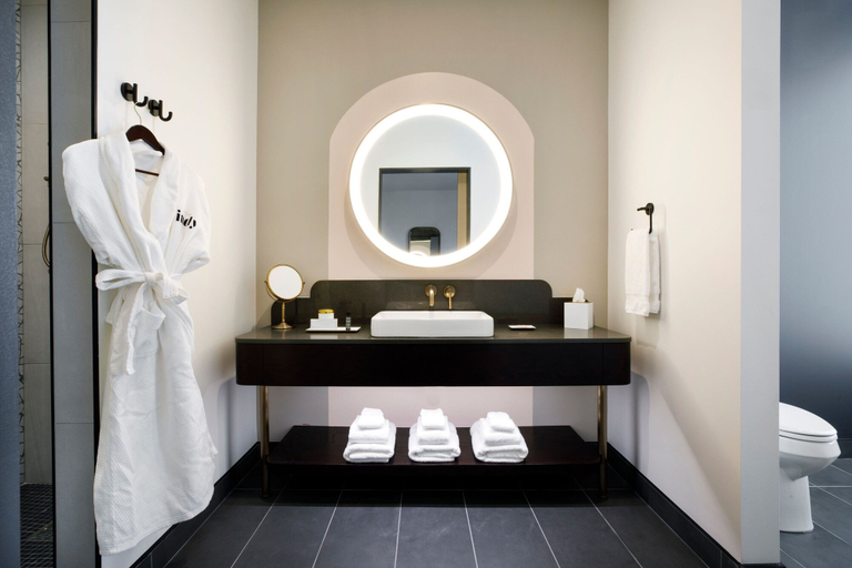 Bathroom 4, Hotel Indy, Indianapolis, a Tribute Portfolio Hotel, Indianapolis
