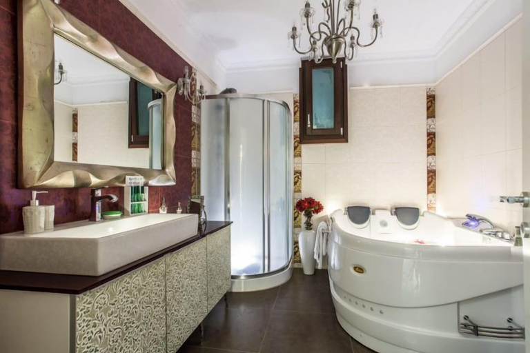 Bathroom 3, Alyko Villas, South Aegean