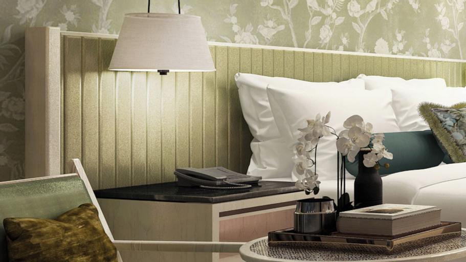Bedroom 4, Mandarin Oriental, Singapore, Singapura