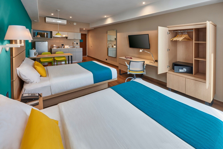 Bedroom 2, City Express Suites by Marriott Tijuana Rio, Tijuana