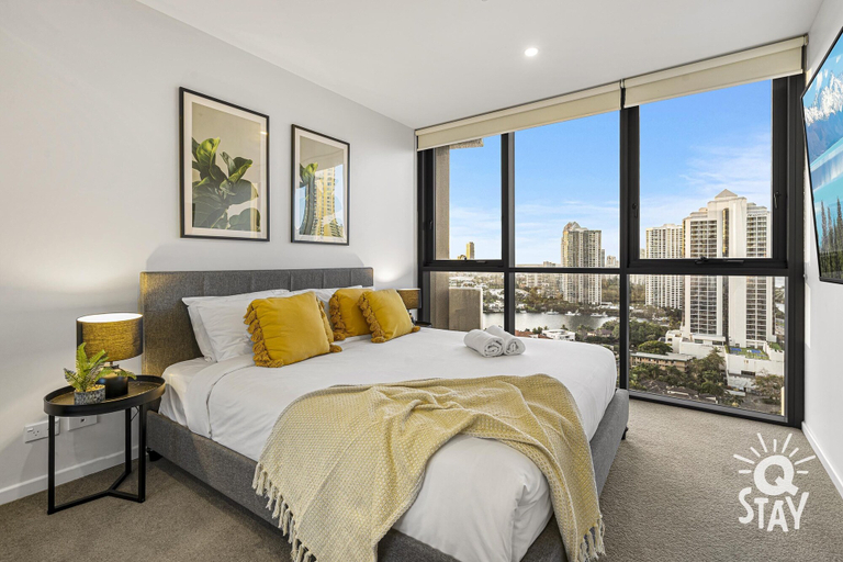 Bedroom 4, Ruby Apartments - Q Stay, Gold Coast