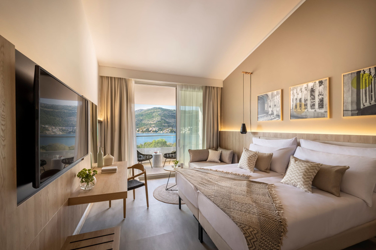 Bedroom 3, Valamar Tirena Hotel, Dubrovnik