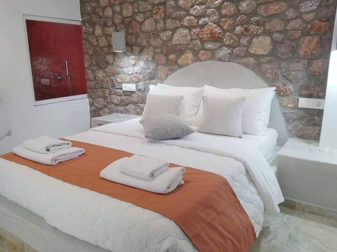 Bedroom 5, Loukas & Emma Eco Houses, South Aegean