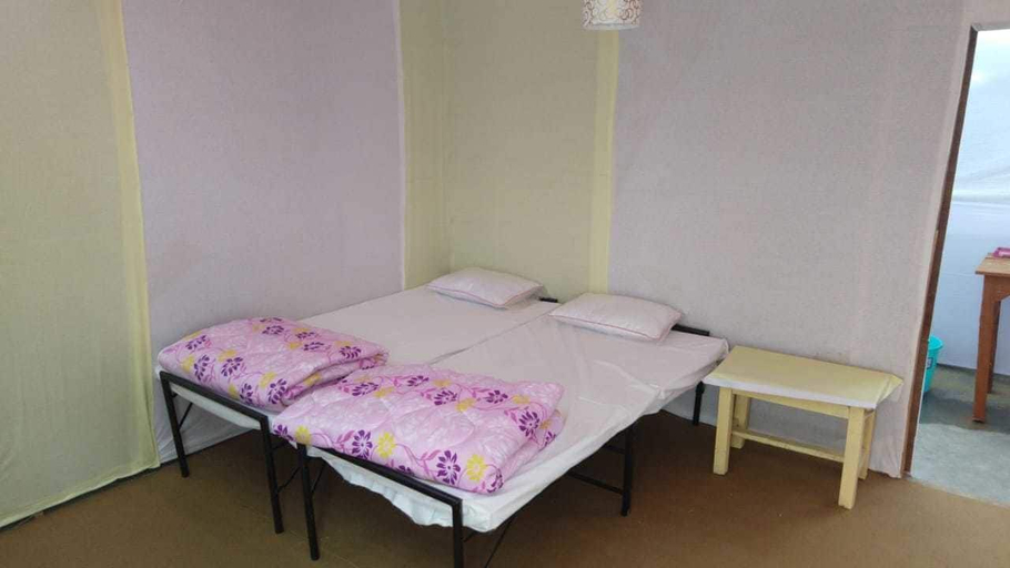 Bedroom 2, Kumbh Luxury Tents, Kaushambi
