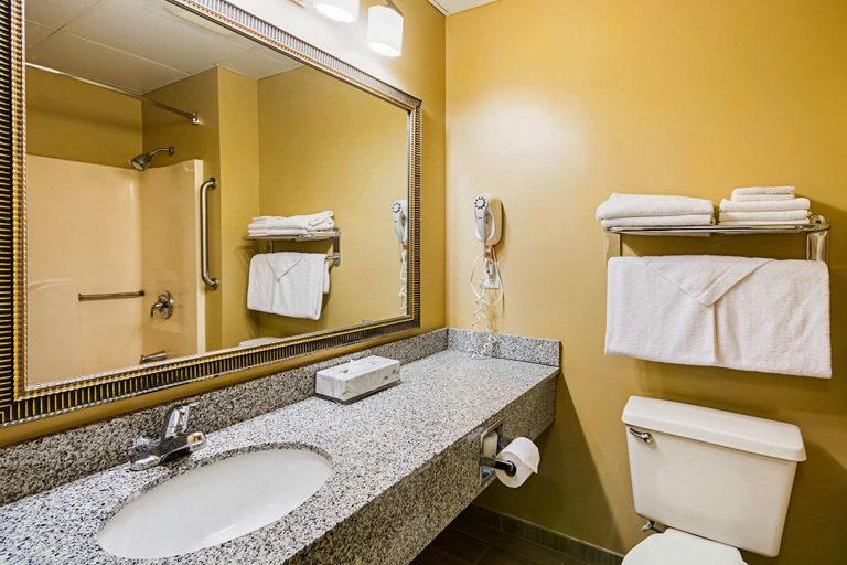 Bathroom 4, Quality Inn Fairmont, Marion