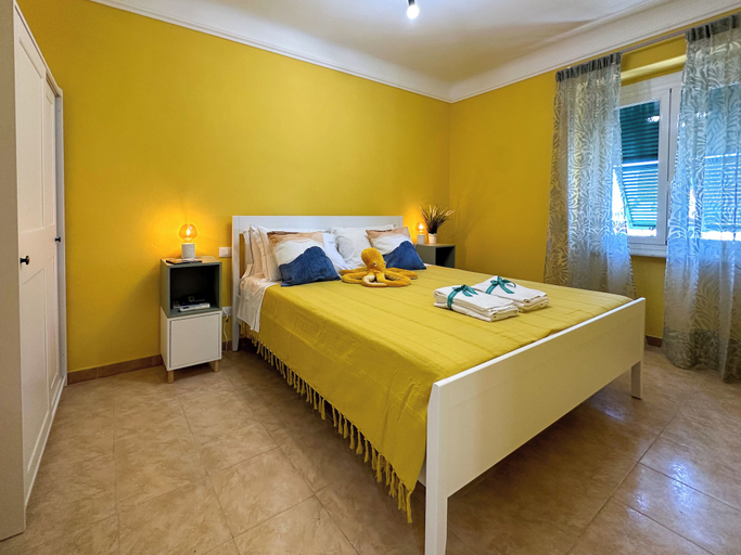 Bedroom 3, Ca' Bea Apartment with AC and Terrace, La Spezia