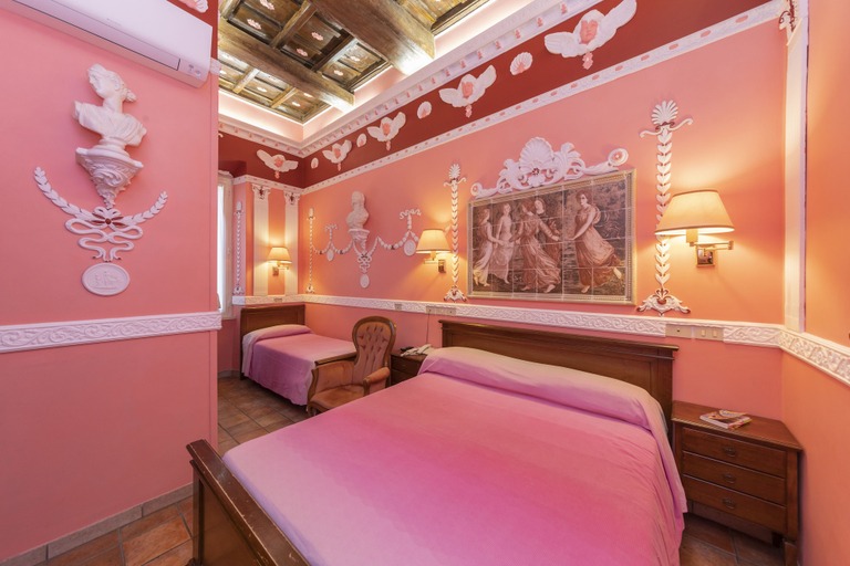 Bedroom 3, Hotel Barrett, Roma