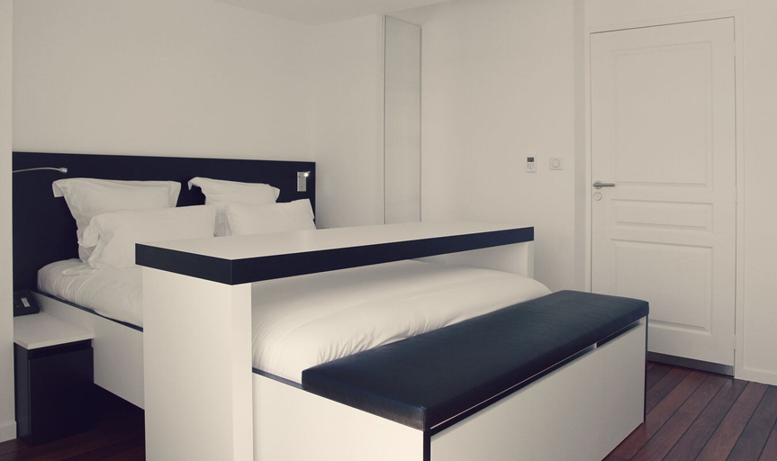 Bedroom 4, Le Grand Hotel de la Plage, Landes