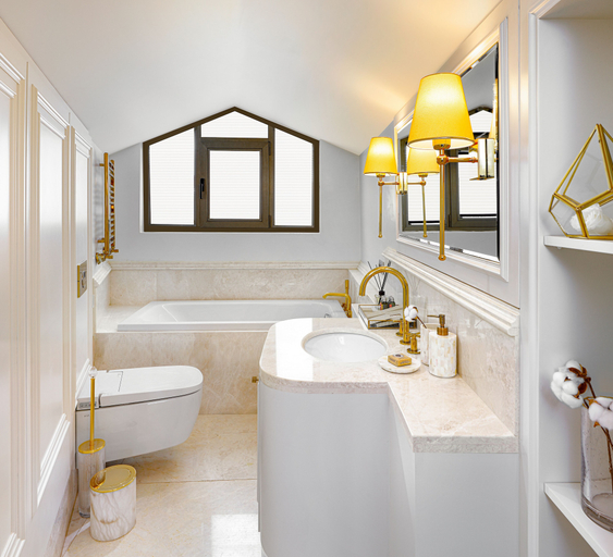 Bathroom 3, Ulus G Residences, Beşiktaş