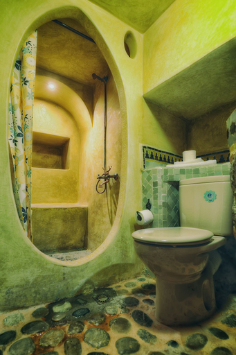 Bathroom 4, Chefchaouen Medina, Chefchaouen