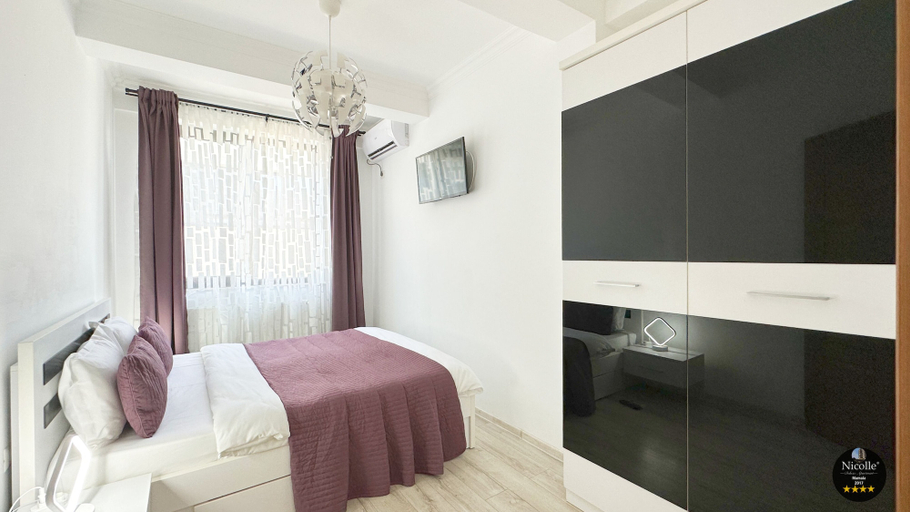 Bedroom 2, Deluxe Nicolle Solid Residence Mamaia, Constanta