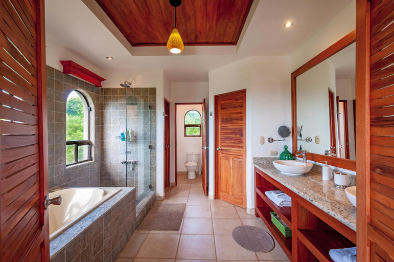 Bathroom 4, Ocean-view Villa Above Potrero Overlooking two Bays, Santa Cruz