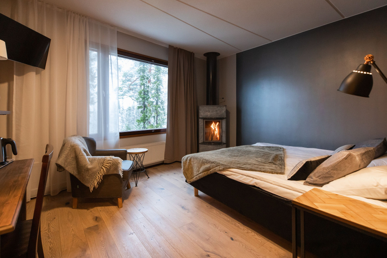 Bedroom 3, Santa's Hotel Aurora & Igloos, Lapland