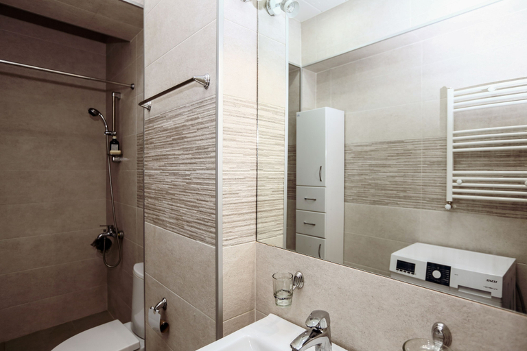 Bathroom 3, One Bedroom apartment for shopaholics, Tbilisi