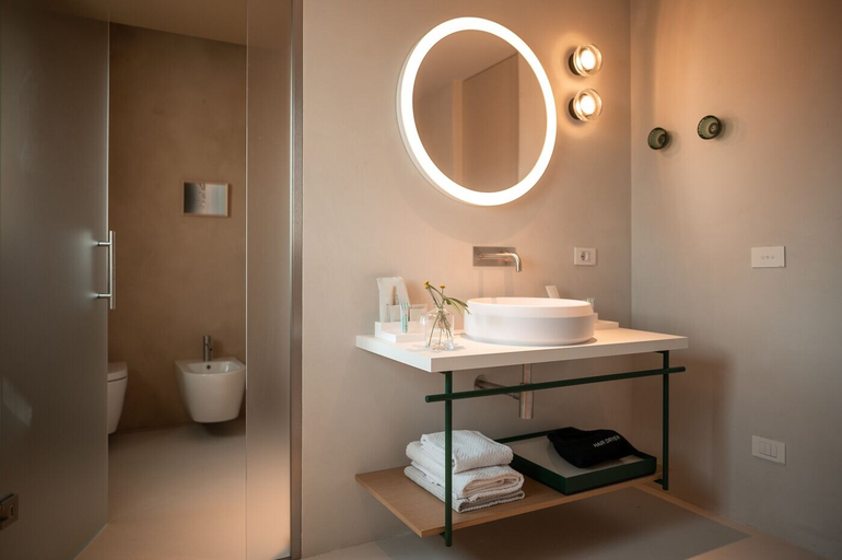 Bathroom 5, Laguna Faro Suites - Adults Only & Free Beach, Gorizia