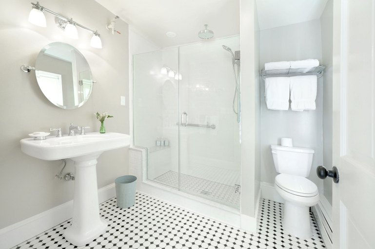Bathroom 4, The Springwater B&B, Saratoga