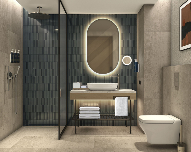 Bathroom 4, Four Points by Sheraton Sunny Beach, Nesebar