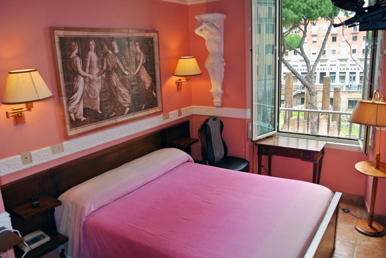 Bedroom 3, Hotel Barrett, Roma