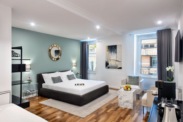Bedroom 4, Fellini Design Suites, Rome