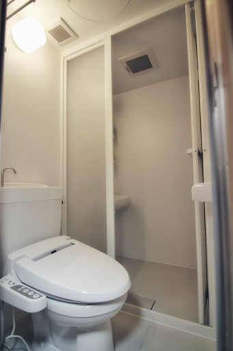 Bathroom 4, Seibido Inn - Hostel, Kyoto