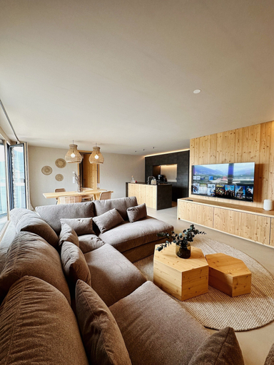 Living area 3, 4 Monkeys Apartments, Oberallgäu