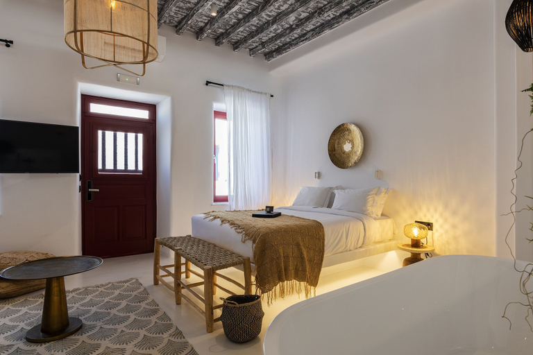 Bedroom 3, The TownHouse Mykonos, South Aegean