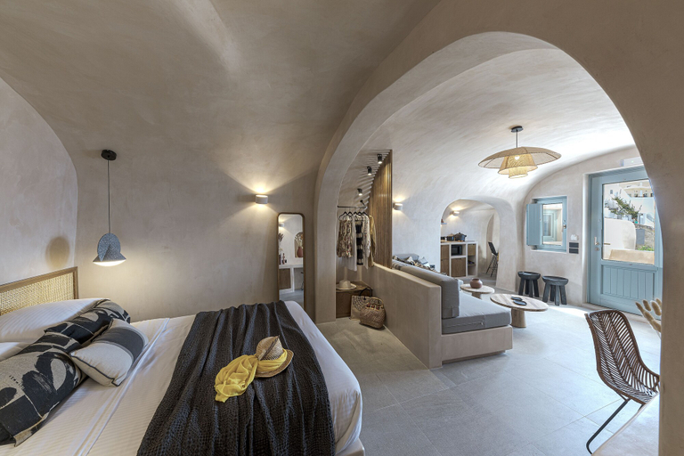 Bedroom 3, The Exotic Cave Suite, South Aegean