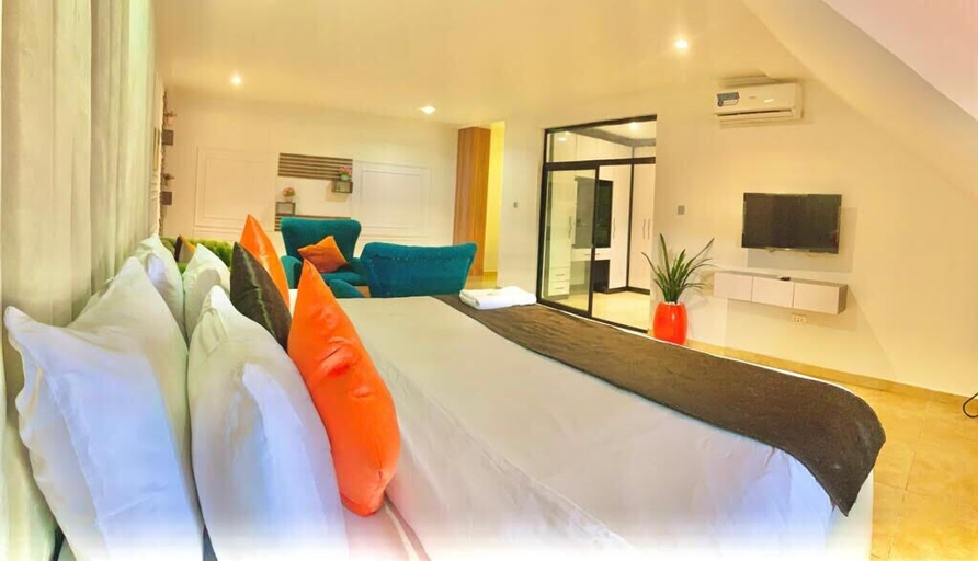 Bedroom 2, The Grosvenor Rooms And Suites, AbujaMun