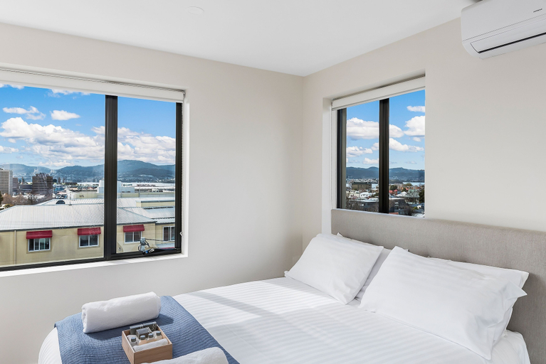 Bedroom 2, 110 Hampden Apartments, Hobart