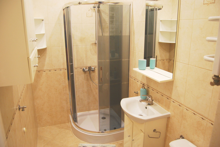 Bathroom, HelApartamenty - Apartament Bałtyk, Puck