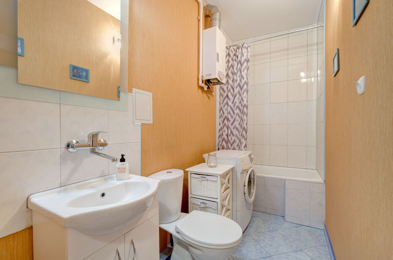 Bathroom, Elite Apartments City Center Podwale, Gdańsk City