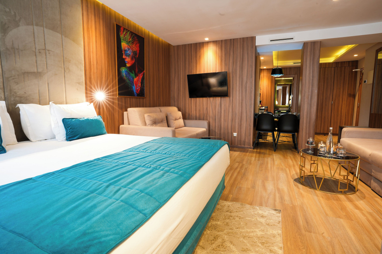 Bedroom 2, First Suites Hôtel, Rabat