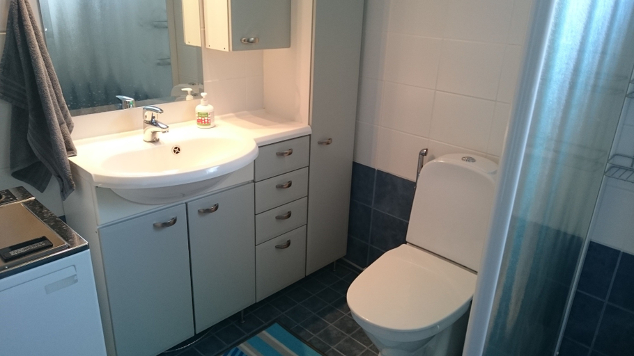 Bathroom 3, B&B Kommee Kurki, Pirkanmaa