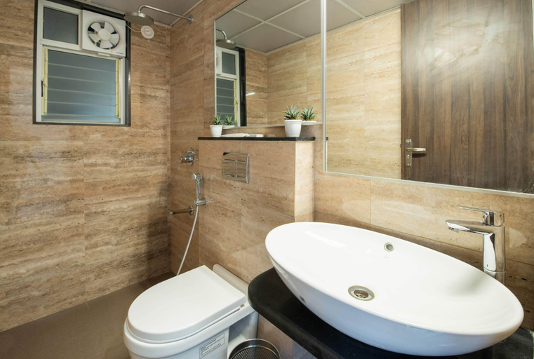 Bathroom 4, StayBird B Suite, Business Hotel, Pune