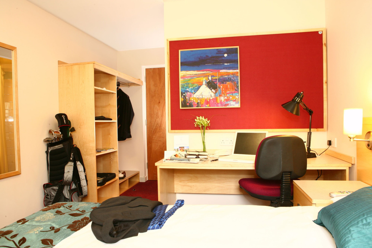 Bedroom, David Russell Apartments Campus Accommodation, Fife