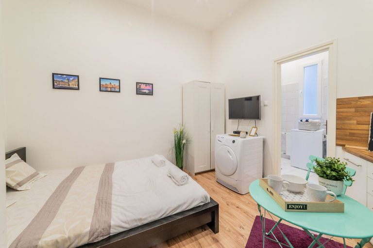 Bedroom 4, Real Apartments Anker II, Budapesti