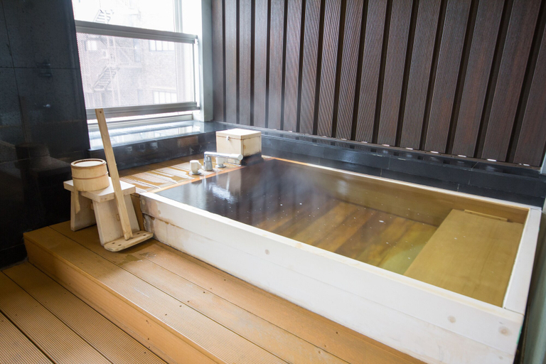 Bathroom 4, Hotel Umine, Beppu