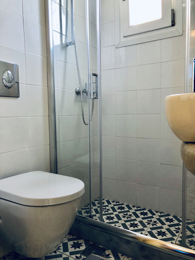 Bathroom 3, Mykonos Town Panorama, South Aegean