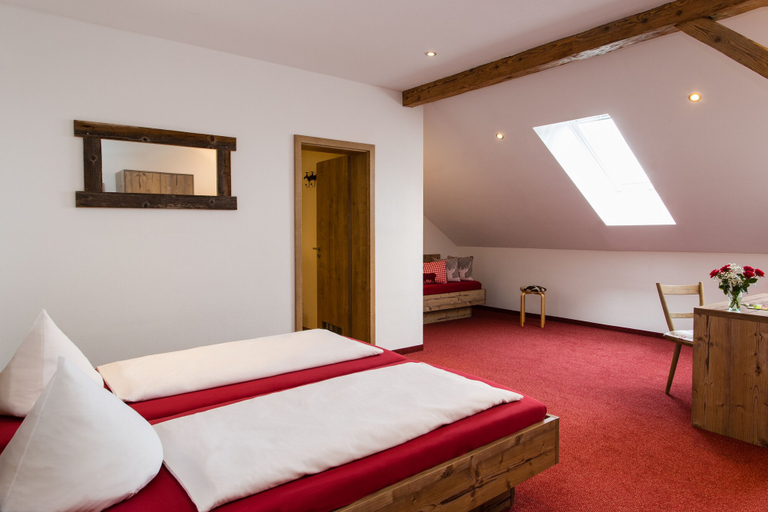 Bedroom 4, Gasthof zum Hirsch, Ostallgäu