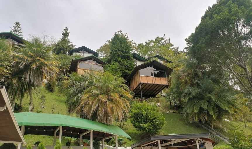 Exterior & Views 2, Lakeview Cabin with Jacuzzi in Guatapé, Guatapé