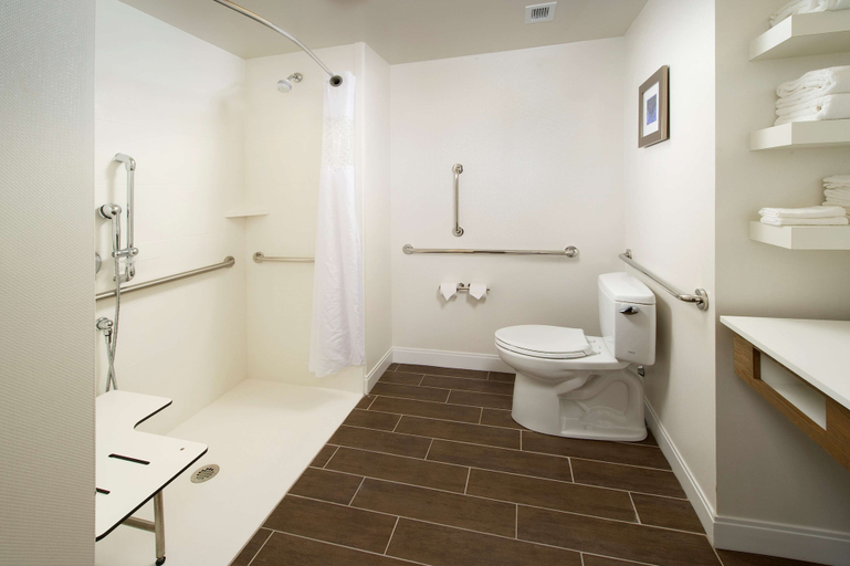 Bathroom 4, Hampton Inn & Suites Syracuse/Carrier Circle, Onondaga