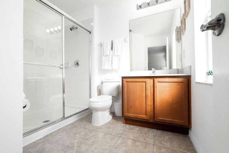 Bathroom 4, Amazing 4Bd Screened Pool Close to Disney 4572, Osceola
