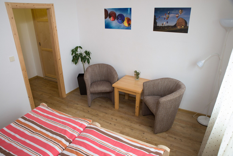 Bedroom 2, Balónový hotel a pivovar, Žďár nad Sázavou