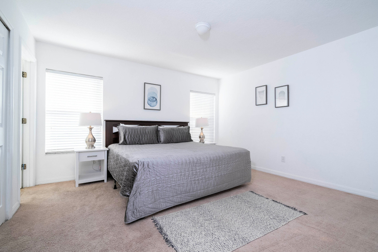 Bedroom 3, Amazing 4Bd Screened Pool Close to Disney 4572, Osceola
