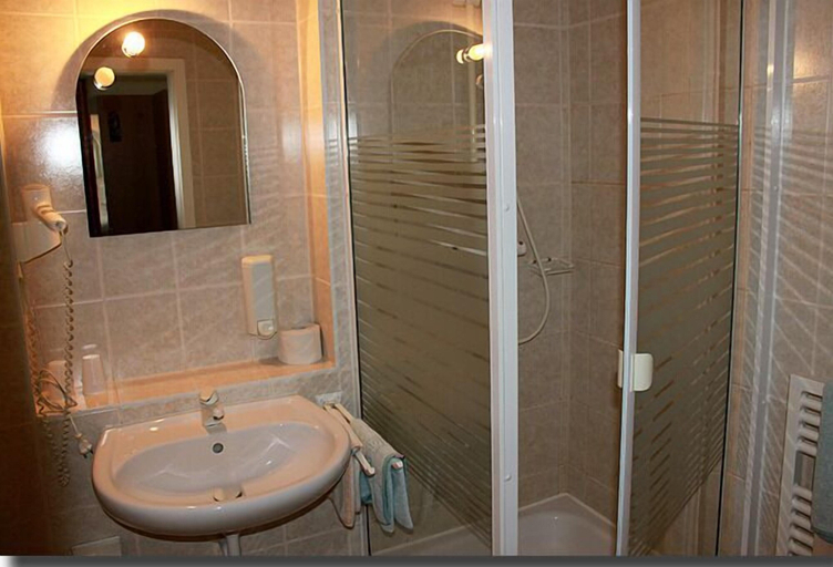 Bathroom 5, Gasthaus & Hotel Grünhof, Frankfurt (Oder)